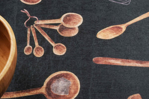 Tapis de cuisine motifs ustensiles Nazar rugs