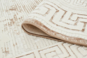 Tapis de salon beige Nazar rugs