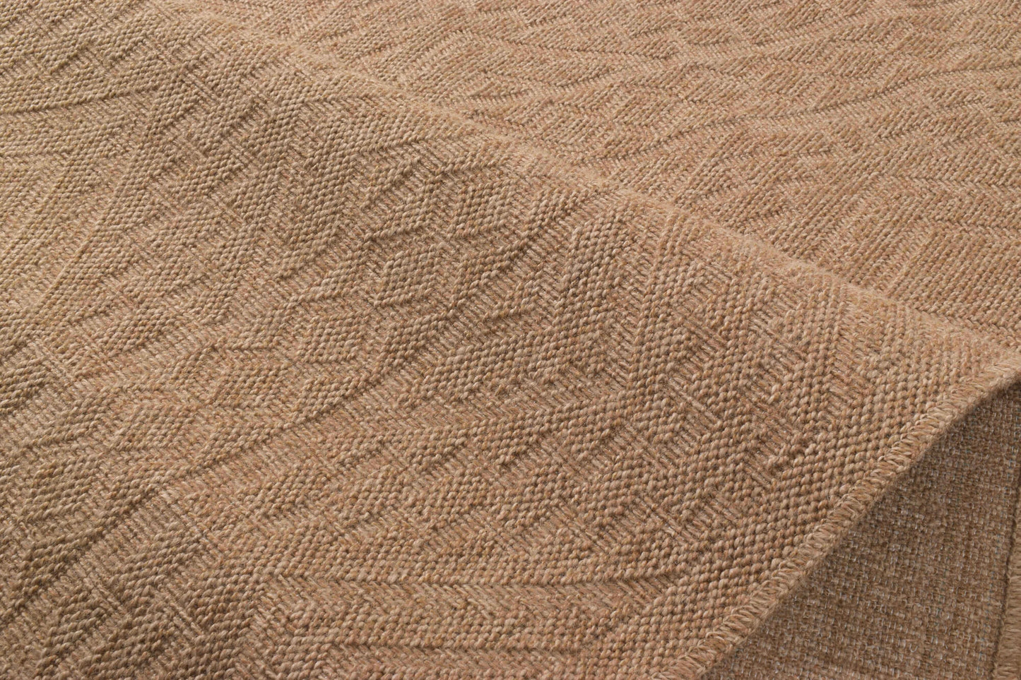 Tapis de salon beige effet jute naturel Nazar rugs