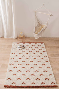 Tapis de salon crème style berbère Nazar rugs