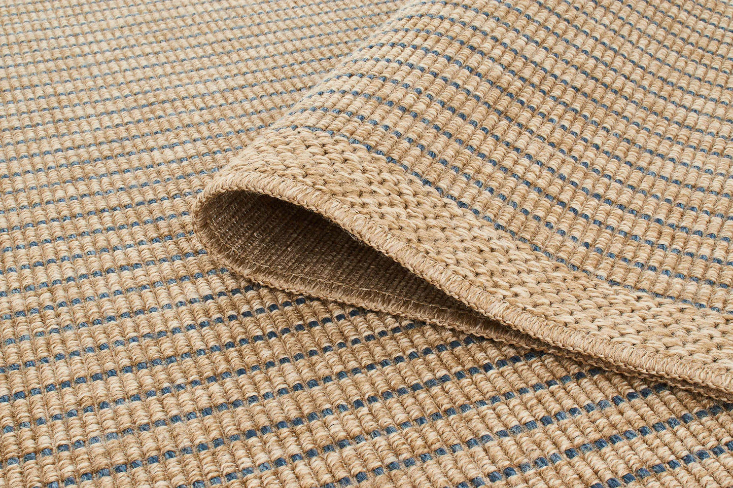 Tapis de salon effet jute naturel Nazar rugs