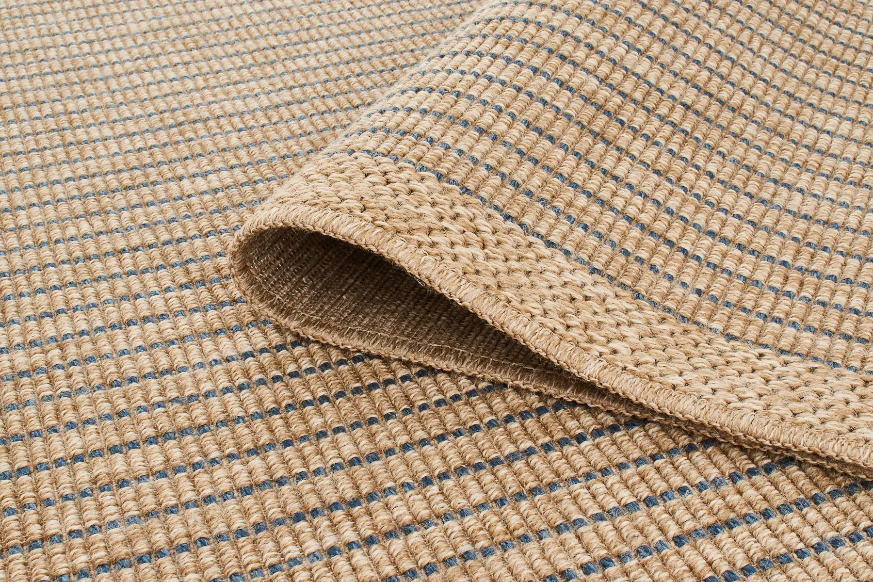 Tapis de salon effet jute naturel Nazar rugs