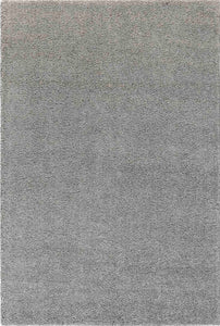 Tapis de salon en laine artificielle tout doux gris Nazar rugs