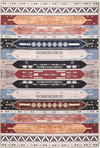 Tapis de salon lavable en machine Nazar rugs