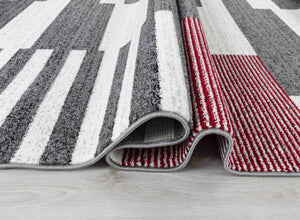 Tapis de salon moderne graphique Nazar rugs