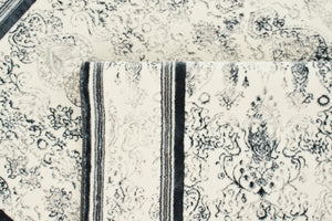Tapis de salon motif baroque Nazar rugs