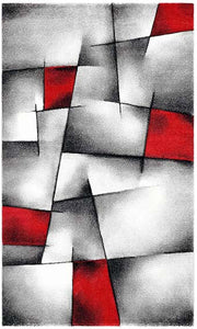 Tapis de salon rouge Nazar rugs