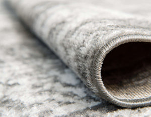 Tapis de salon vintage gris Nazar rugs