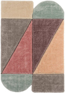 Tapis découpé design géométrique Nazar rugs