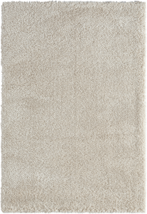 Tapis doux à poils longs blanc Nazar rugs