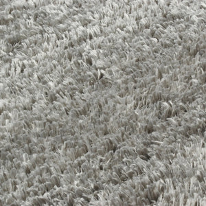 Tapis doux à poils longs gris Nazar rugs