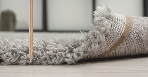 Tapis doux à poils longs gris Nazar rugs