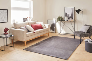 Tapis doux anthracite Nazar rugs
