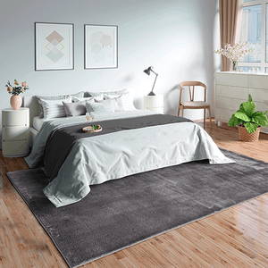 Tapis doux anthracite Nazar rugs