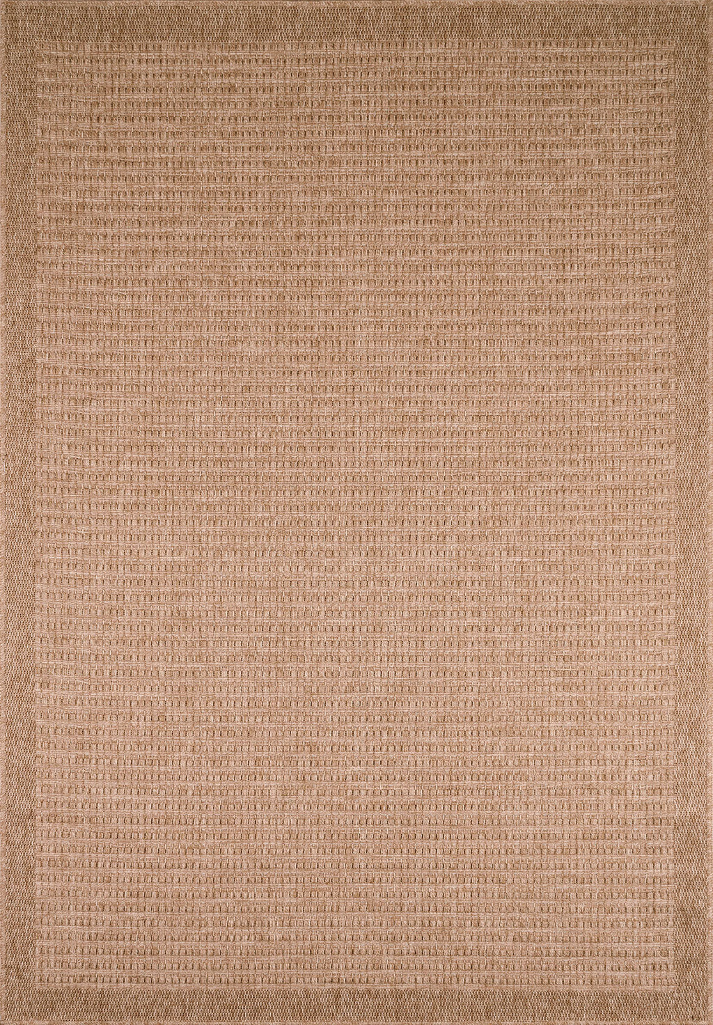 Tapis effet jute naturel uni Nazar rugs
