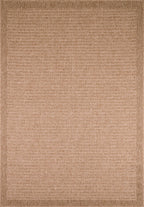 Tapis effet jute naturel uni Nazar rugs