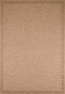 Tapis effet jute naturel uni Nazar rugs