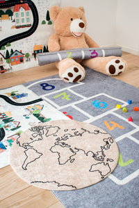 Tapis enfant marelle Nazar rugs