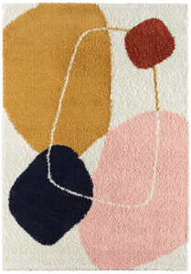 Tapis enfant multicolore à motif géométrique Nazar rugs