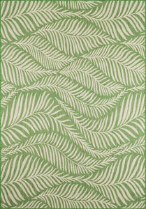 Tapis feuille de palmier vert Nazar rugs