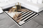 Tapis feuilles d'or motifs marbrés Nazar rugs