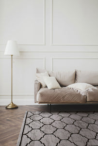 Tapis géométrique gris Nazar rugs