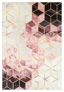 Tapis graphique motifs géométriques Nazar rugs