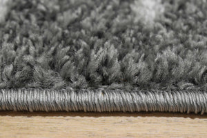 Tapis gris 120x160cm Nazar rugs