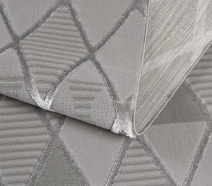 Tapis gris Nazar rugs