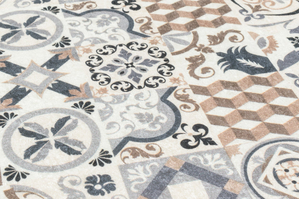 Tapis imitation carreaux de ciment Nazar rugs