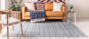 Tapis intérieur extérieur gris Nazar rugs