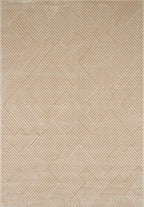 Tapis intérieur poils en relief beige Nazar rugs