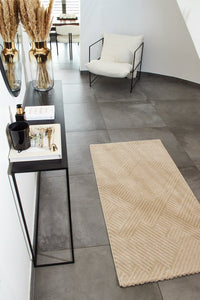 Tapis intérieur poils en relief beige Nazar rugs