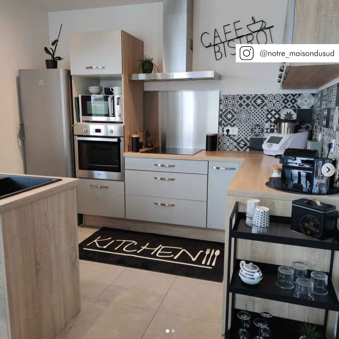Tapis kitchen lavable Nazar rugs