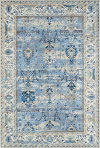 Tapis lavable bleu Nazar rugs