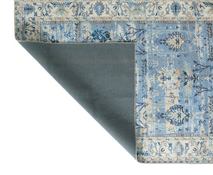 Tapis lavable bleu Nazar rugs