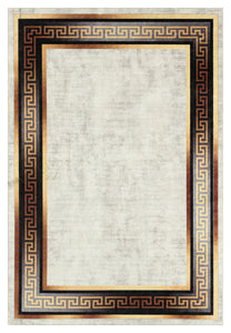 Tapis lavable motif doré Nazar rugs