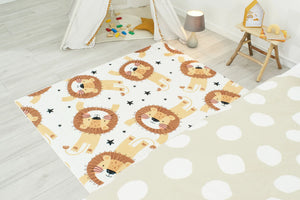 Tapis lion bébé Nazar rugs