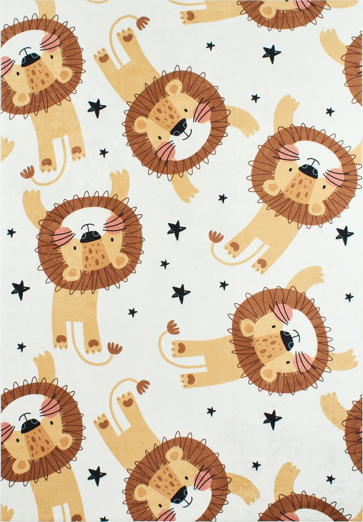 Tapis lion bébé Nazar rugs