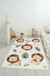 Tapis lion jungle Nazar rugs