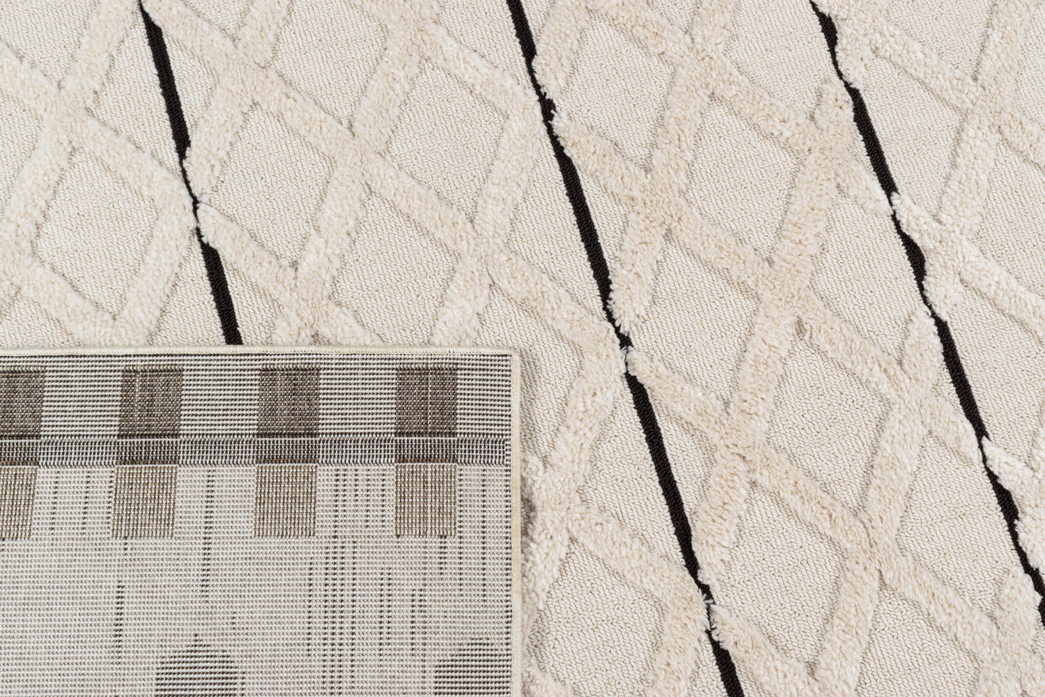 Tapis losange en 3d Nazar rugs