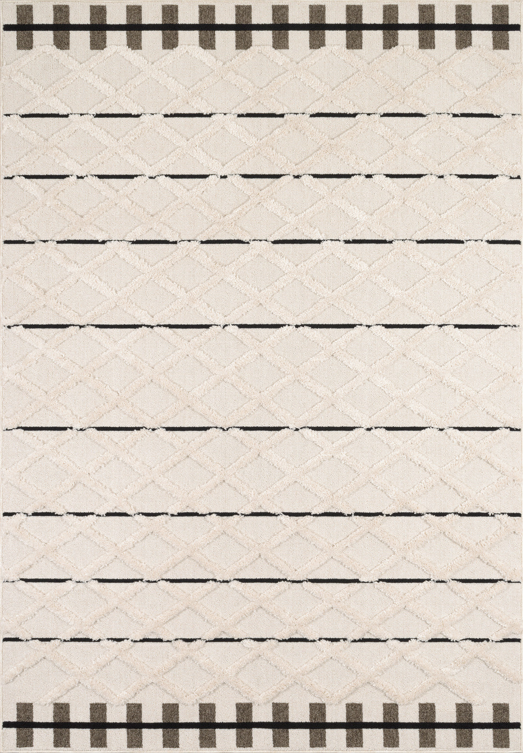 Tapis losange en 3d Nazar rugs