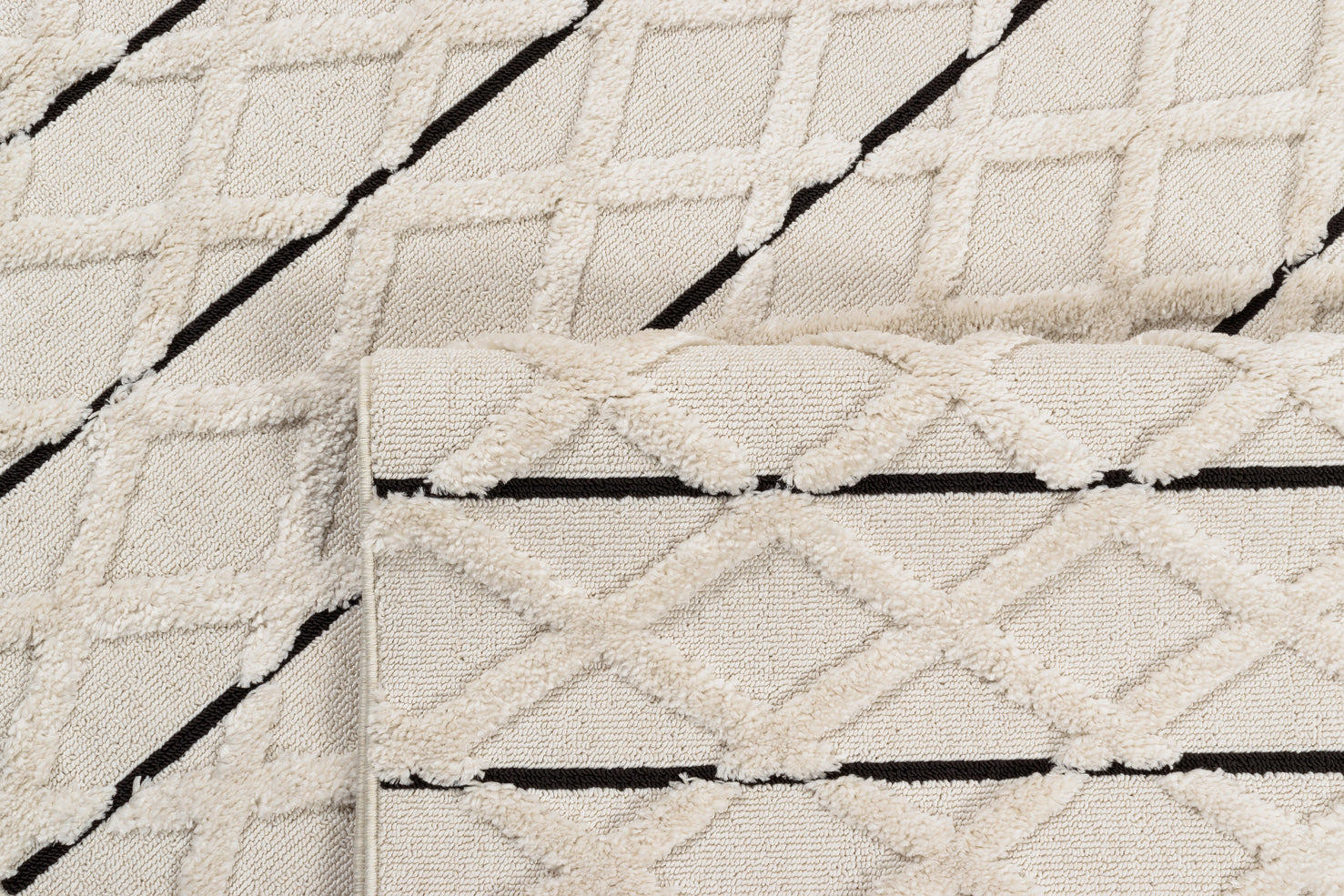 Tapis losange en 3d Nazar rugs