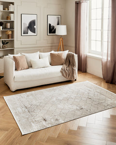 Tapis moderne crème Nazar rugs