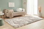 Tapis moderne design taupe Nazar rugs