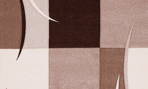 Tapis moderne géométrique beige Nazar rugs