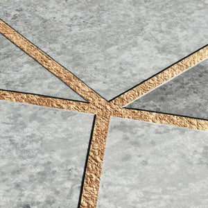 Tapis moderne motif doré Nazar rugs