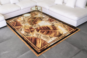 Tapis motif feuilles d'or Nazar rugs