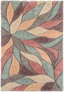 Tapis motif fleuris couleur pastel Nazar rugs