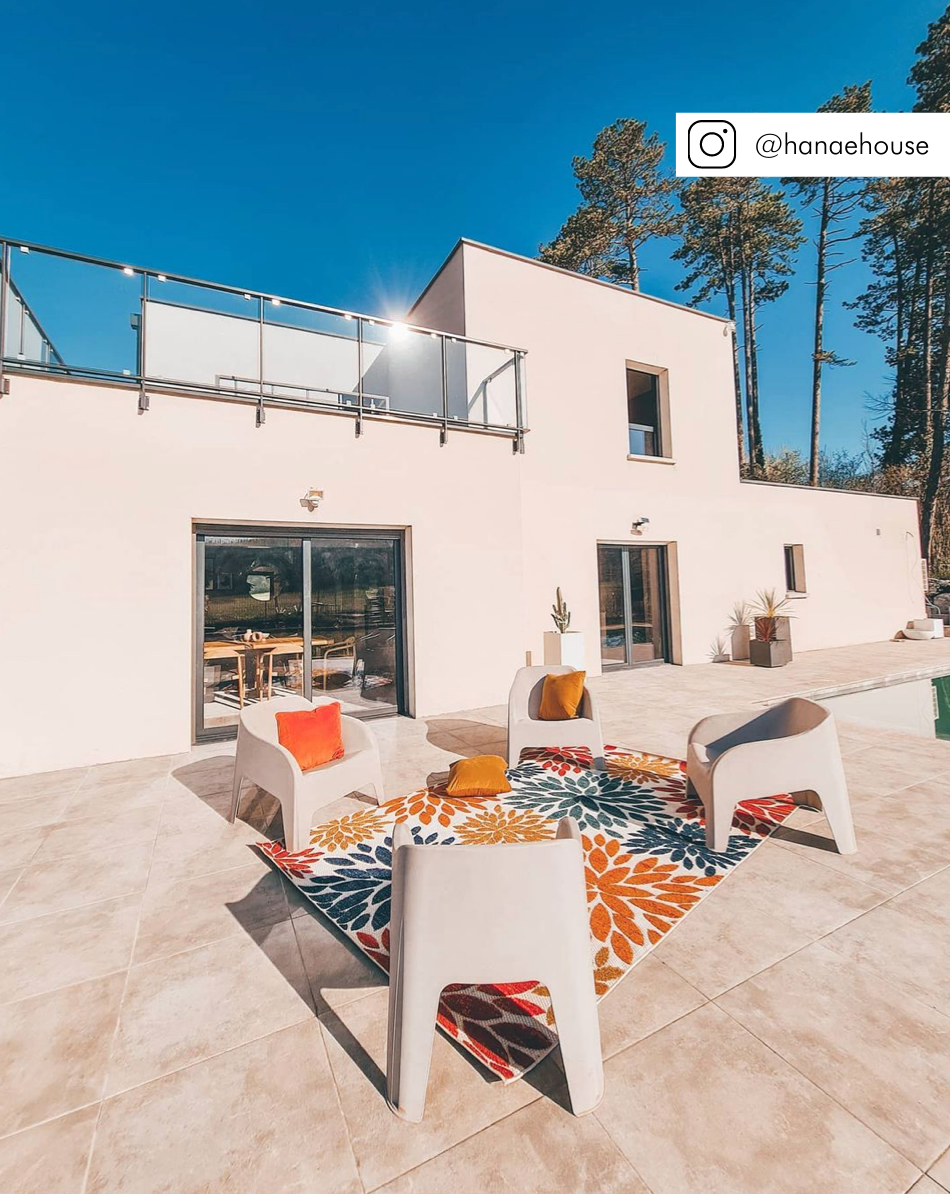 Tapis motif floral Nazar rugs